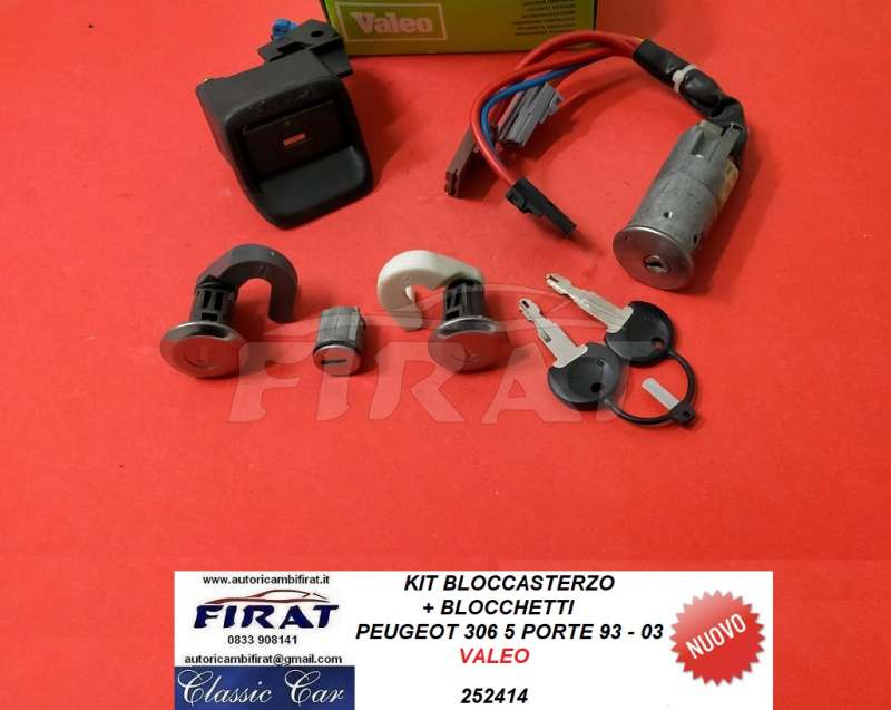 BLOCCASTERZO E BLOCCHETTI PEUGEOT 305 5P 93-03 (252414)